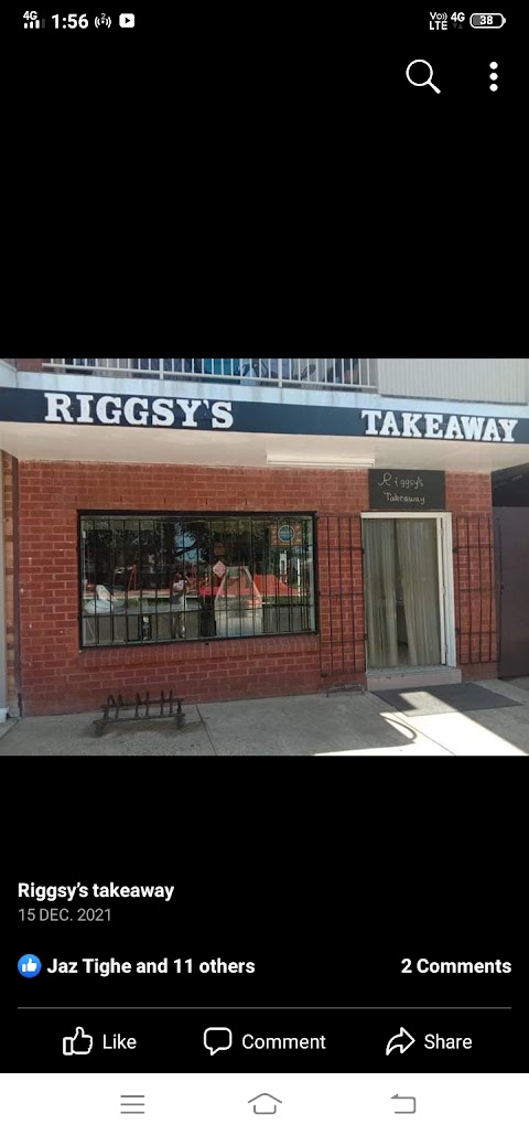 Fish & Chips at Riggsy's takeaway, Wollongong