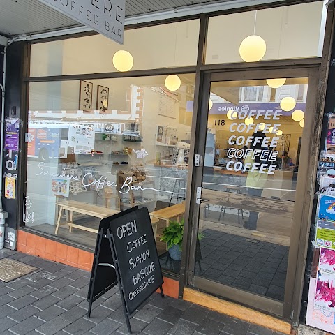 Coffee at SOMEWHERE COFFEE BAR, Hobart