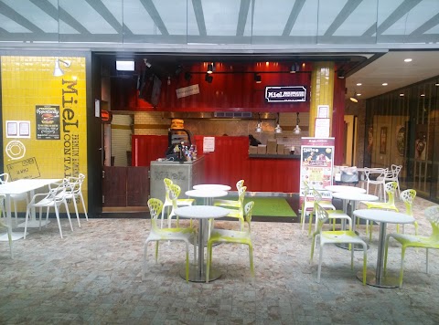 Burgers at Miel Container, Brisbane