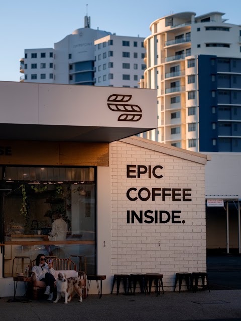 Coffee at Slide Coffee House, Sunshine Coast