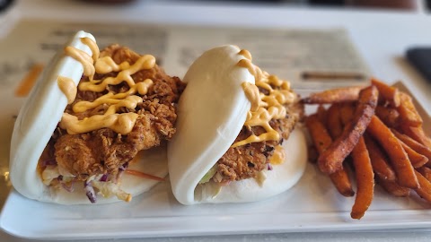 Burgers at Burger Village, Perth