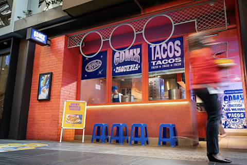 Tacos at CDMX Melbourne Central, Melbourne