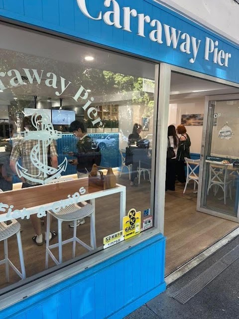 Fish & Chips at Carraway Pier, Brisbane