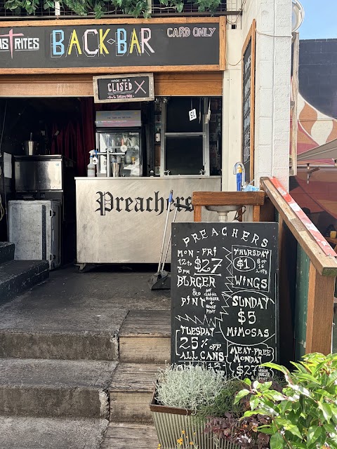 Fried Chicken at Preachers, Hobart