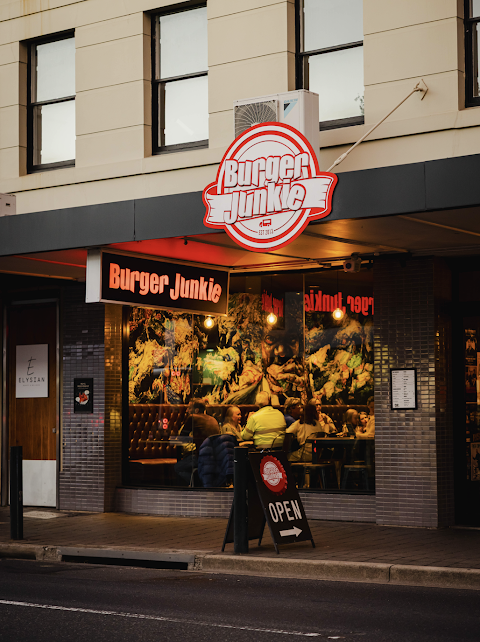 Burgers at Burger Junkie, Hobart