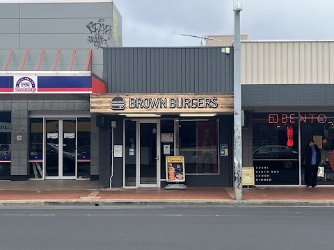 Burgers at Brown Burgers, Hobart
