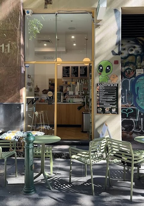 Sandwiches at Alien&Coco, Melbourne