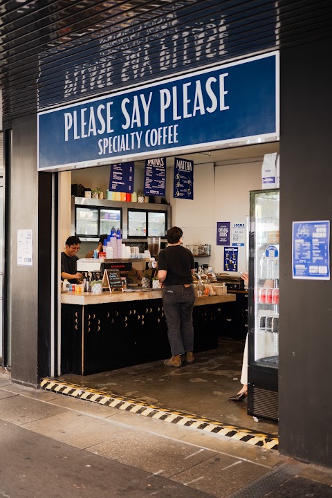 Coffee at Please Say Please, Adelaide