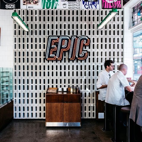 Pizza at Epic Pizza, Sydney
