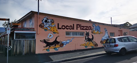 Pizza at Local Pizza, Hobart
