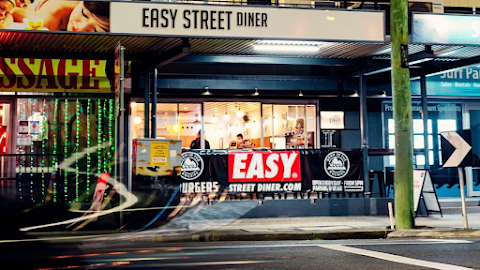 Burgers at Easy Street Diner, Gold Coast