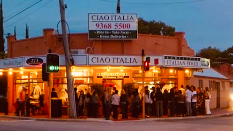 Chicken Parma at Ciao Italia, Perth