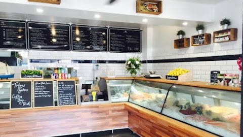 Fish & Chips at Clayfield Seafood Markets, Brisbane