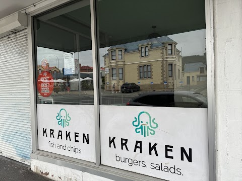 Fish & Chips at Kraken fish and chips, Hobart