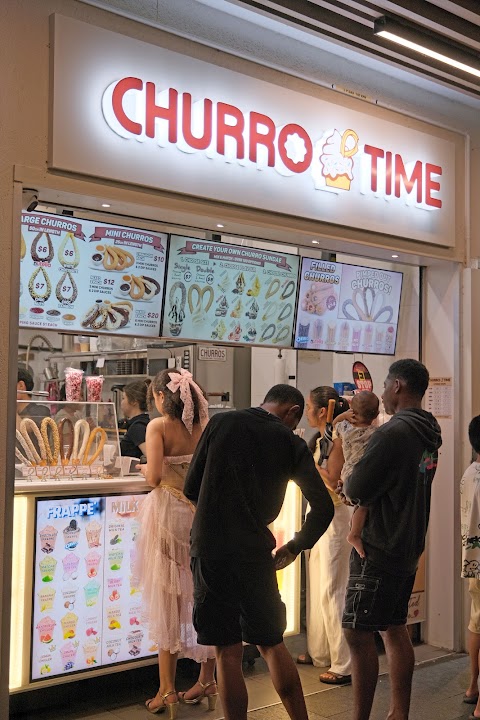 Gelato at Churro Time, Cairns