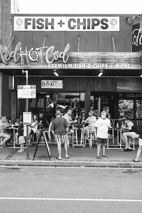 Fish & Chips at Red Hot Cod, Gold Coast