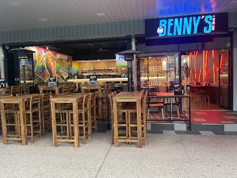 Burgers at Benny's American burger - Surfers Paradise, Gold Coast