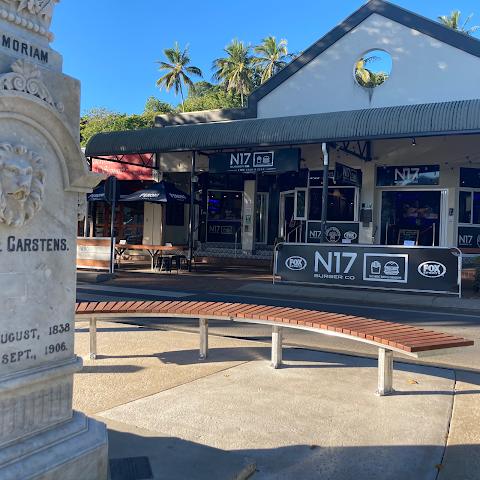 Burgers at N17 burger co, Cairns