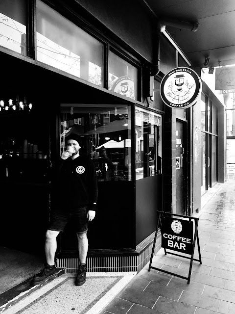 Croissant at SouthAmerica Coffee Co, Geelong