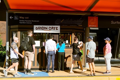 Coffee at Origin Cafe, Gold Coast