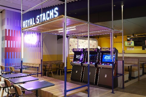 Burgers at Royal Stacks Emporium, Melbourne