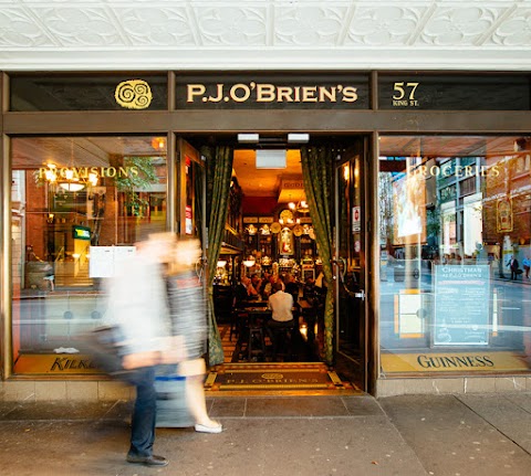 Chicken Parma at P.J.O'Brien's, Sydney