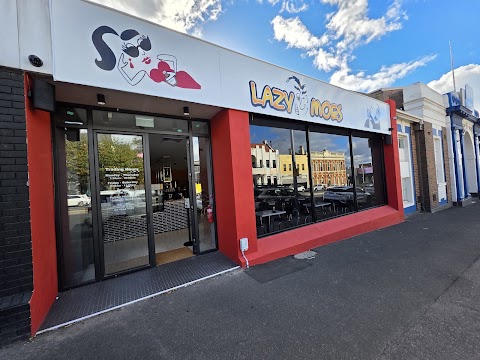 Chicken Parma at Lazy Moes Geelong, Geelong