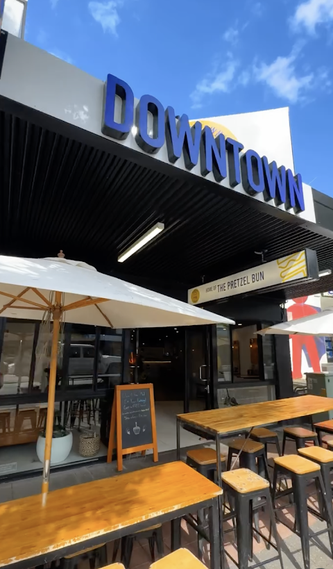 Burgers at DownTown Burgers, Sunshine Coast