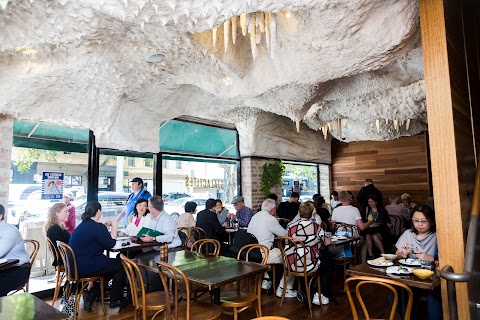 Souvlaki at Stalactites Restaurant, Melbourne