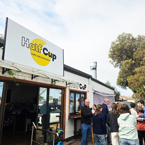Brunch at Half Cup Cafe, Adelaide