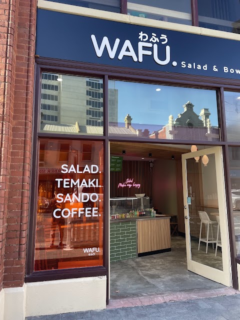 Poke Bowl at Wafu Salad & Bowl, Hobart