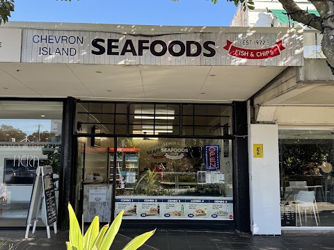 Fish & Chips at Chevron Island Seafoods, Gold Coast
