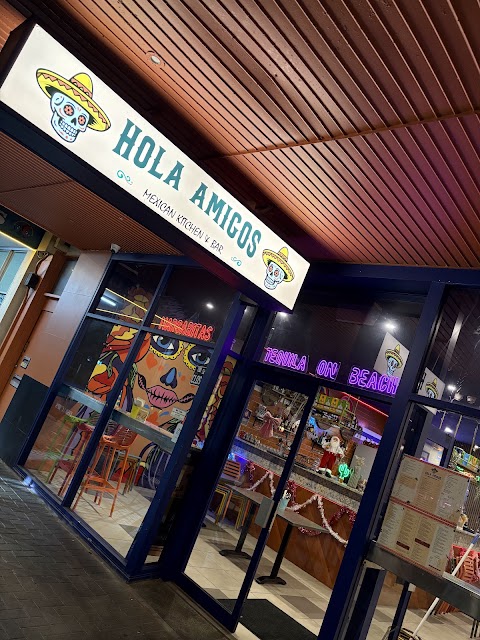 Tacos at Hola Amigos Semaphore, Adelaide