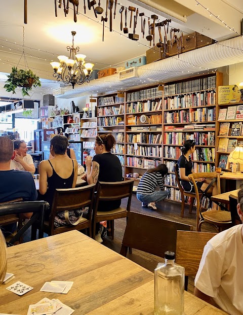 Coffee at The Press Book House, Newcastle