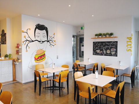 Burgers at Burger Plus Geelong, Geelong